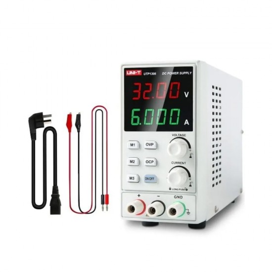 Unit Utp 1306 32V 6A Ayarlanabilir Dc Güç Kaynağı